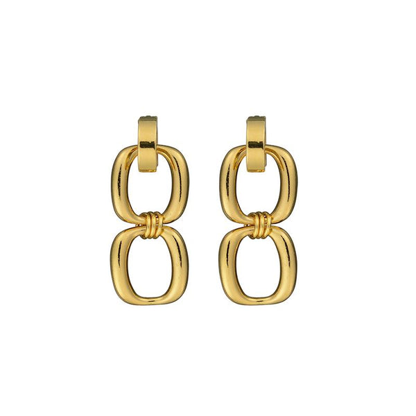 Brie Leon | Enlazar Earrings | Gold Plated Earrings | AND I SAID ...